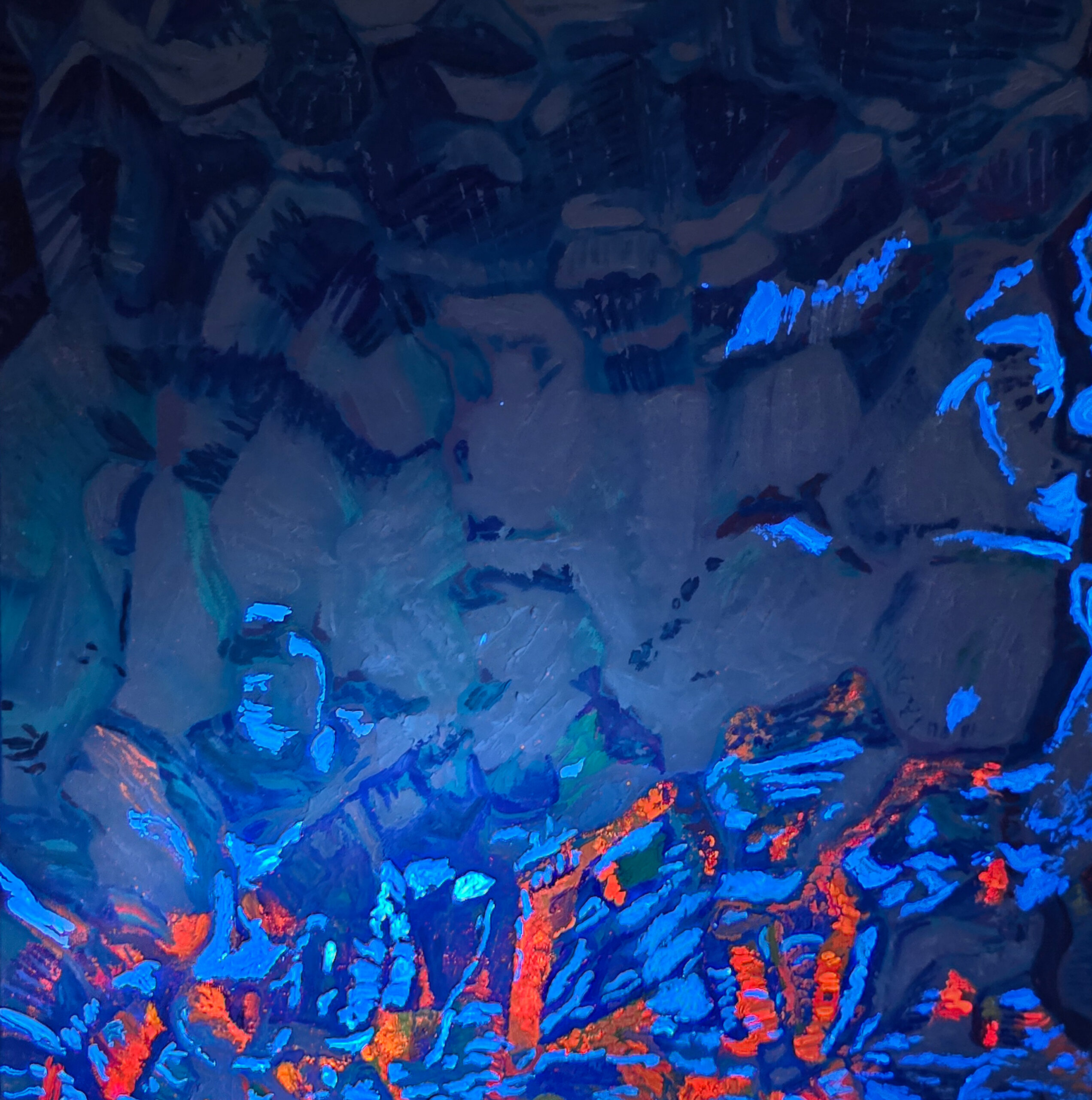 Frozen time Ⅰ under UV light