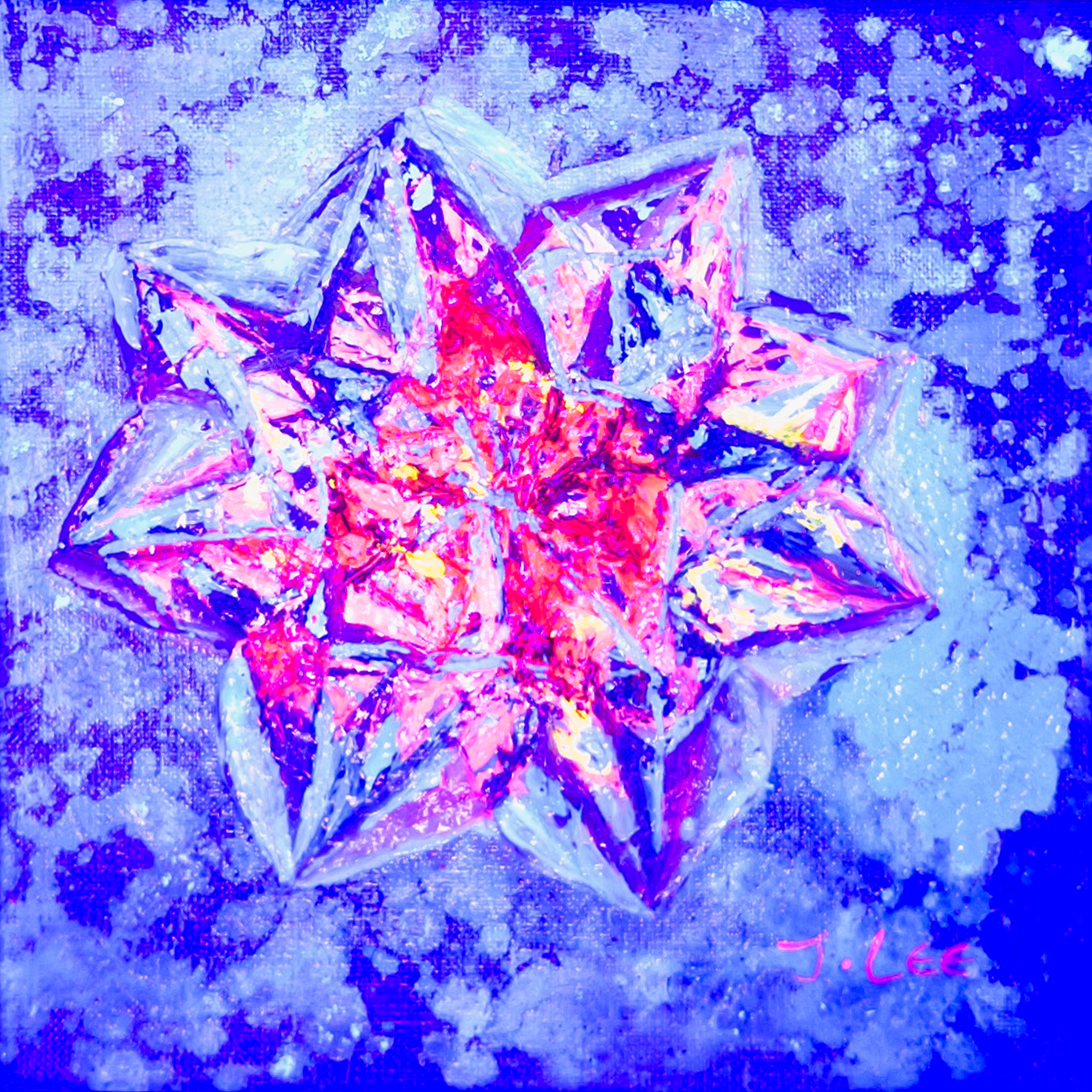 Blossoming II under UV light