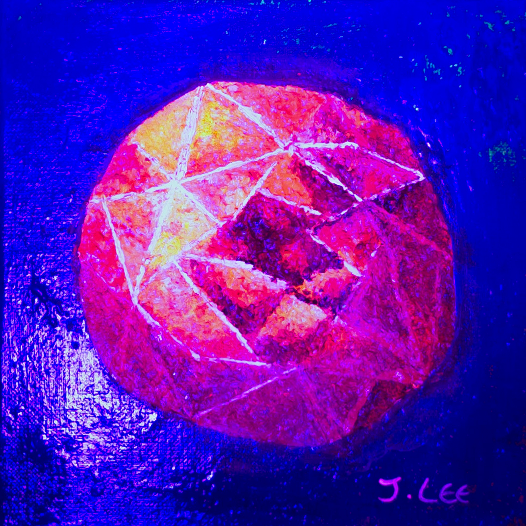 Bud I under UV light